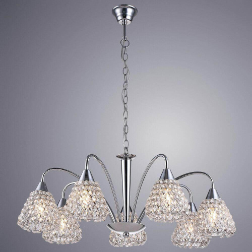 Подвесная люстра Arte Lamp Adamello A9466LM-7CC Подвесная люстра Arte Lamp Adamello A9466LM-7CC