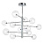 Подвесная люстра Ideal Lux Equinoxe SP12 Cromo 200118