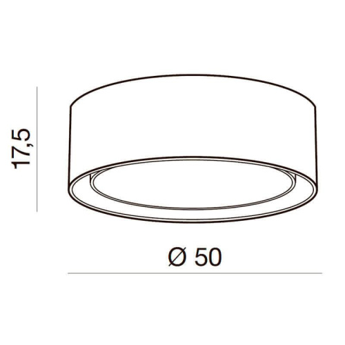 Потолочный светильник Azzardo Milo AZ2318