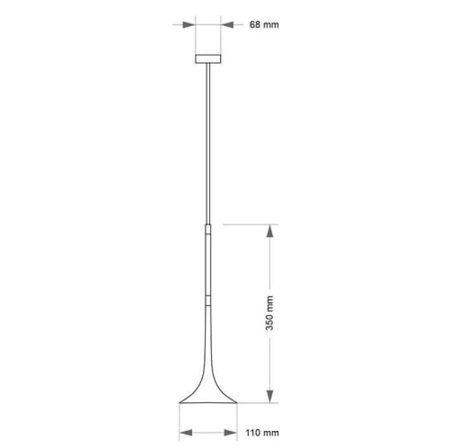 Подвесной светодиодный светильник Kutek Mood Loft LOF-ZW-1 (CZ)