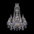Подвесная люстра Bohemia Ivele 1411/10+5/195/XL-80/2d/G