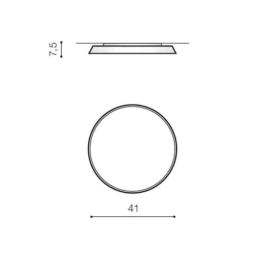 Накладной светильник Azzardo Cortona 41 4000K AZ2730