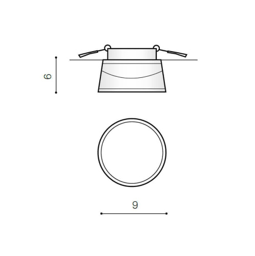 Накладной светильник Azzardo Una AZ2773