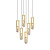 Подвесной светильник OM8201004-6 gold