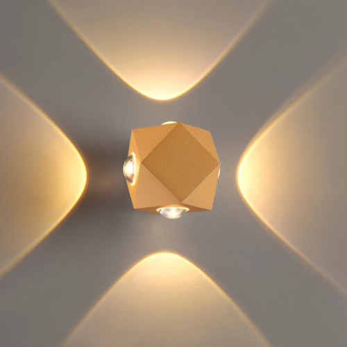 Уличный настенный светодиодный светильник Odeon Light Hightech Diamanta 4220/8WL Уличный настенный светодиодный светильник Odeon Light Hightech Diamanta 4220/8WL