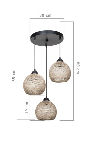 Подвесная люстра Toplight Lizbeth TL1612R-03BG Подвесная люстра Toplight Lizbeth TL1612R-03BG