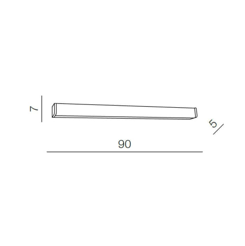 Настенный светильник Azzardo Peter 90 AZ2086