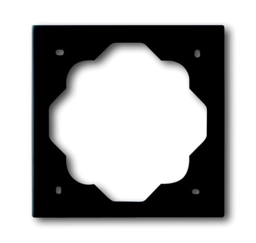 Рамка 1-постовая ABB Impuls чёрный бархат 2CKA001754A4424