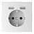 Розетка компьютерная USBx2 Schneider Electric Merten D-Life MTN2366-6035