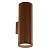 Уличный настенный светильник Ideal Lux Gun AP2 Small Coffee 163635