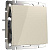 Выключатель Werkel одноклавишный слоновая кость WL03-SW-1G-ivory 4690389046148