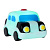 Настенный светодиодный светильник Lucide Night Light Police Car 71558/21/31