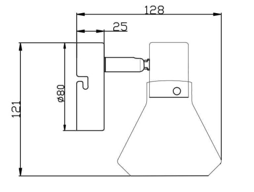 Спот Rivoli Nebbia 7003-701