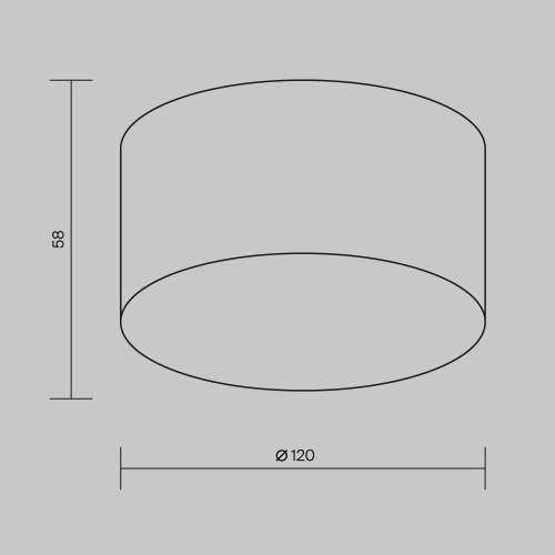 Потолочный светильник Outdoor O430CL-L15W4K Потолочный светильник Outdoor O430CL-L15W4K