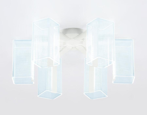 Потолочная светодиодная люстра Ambrella light Original AK4044/6 WH