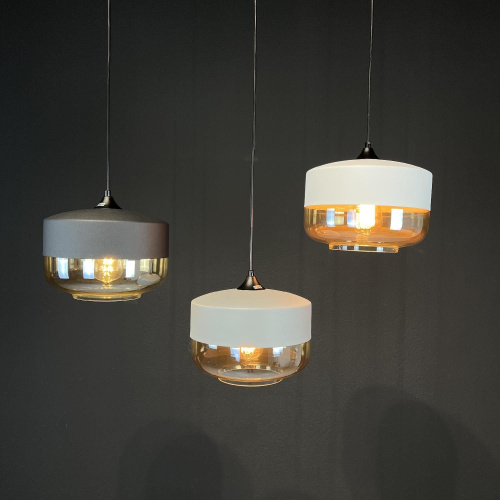 Подвесной Светильник Nord D D25 White/Amber By Imperiumloft