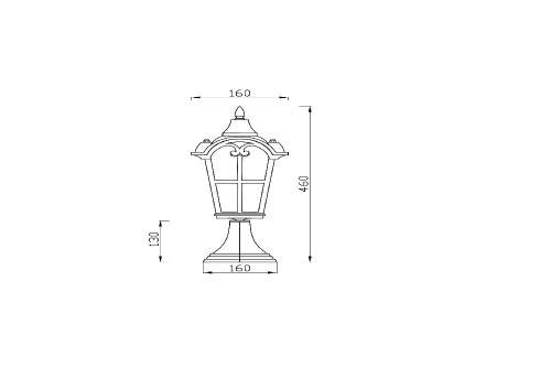 Ландшафтный светильник Maytoni Outdoor O413FL-01BZ Ландшафтный светильник Maytoni Outdoor O413FL-01BZ