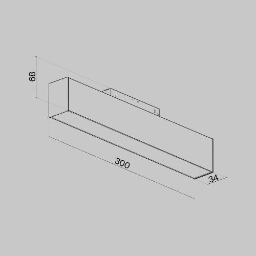 Трековый светодиодный светильник для магнитного шинопровода Maytoni Technical Basis TR012-2-12W3K-W Трековый светодиодный светильник для магнитного шинопровода Maytoni Technical Basis TR012-2-12W3K-W