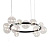 Люстра OMG1075R black/clear