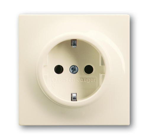 Розетка ABB Impuls Schuko с/з 16A 250V безвинтовой зажим слоновая кость 2CKA002011A6224 Розетка ABB Impuls Schuko с/з 16A 250V безвинтовой зажим слоновая кость 2CKA002011A6224