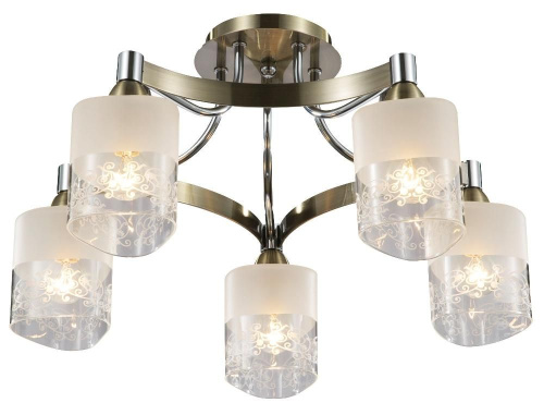 Потолочная люстра Freya Tasmania FR5475CL-05CH Потолочная люстра Freya Tasmania FR5475CL-05CH