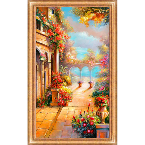 Постер в раме Toplight Город 69х99х2см TL-P6006