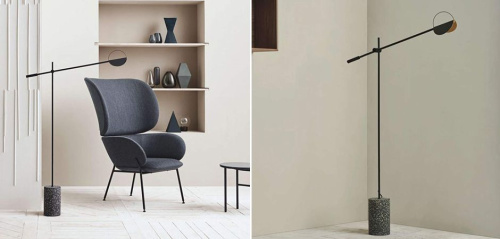 Торшер Bolia Leaves Black By Imperiumloft