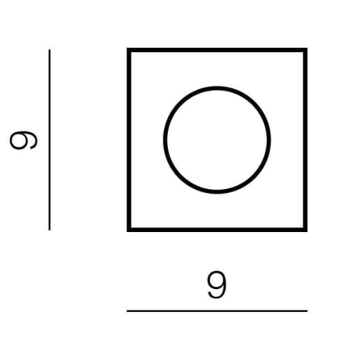 Встраиваемый светильник Azzardo Ezio AZ0813