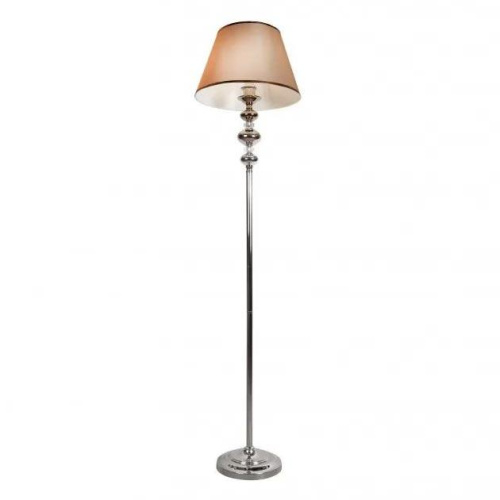 Торшер iLamp Brooklyn F2401-1 Nickel