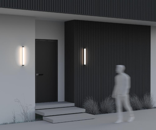 Настенный светильник (бра) Outdoor O482WL-L16B3K