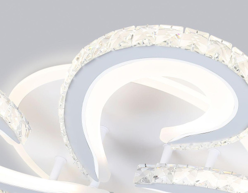 Потолочная светодиодная люстра Ambrella light Acrylica Ice FA1702 Потолочная светодиодная люстра Ambrella light Acrylica Ice FA1702