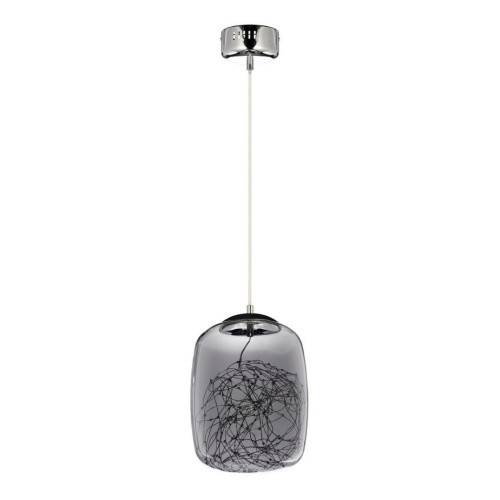 Подвесной светодиодный светильник Lumina Deco Daisy LDP 6824-220 CHR+GY