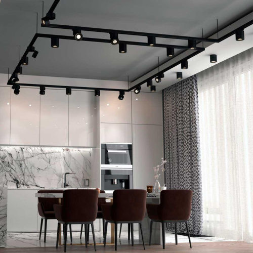 Трековый светодиодный светильник Novotech Port Groda 358777