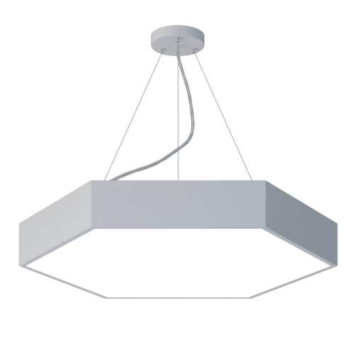 Подвесной светодиодный cветильник Geometria ЭРА Hexagon SPO-121-W-40K-038 38Вт 4000К белый Б0050550 Подвесной светодиодный cветильник Geometria ЭРА Hexagon SPO-121-W-40K-038 38Вт 4000К белый Б0050550