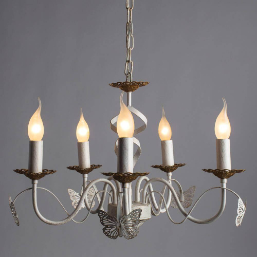 Подвесная люстра Arte Lamp 27 A6114LM-5WG Подвесная люстра Arte Lamp 27 A6114LM-5WG