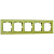 Рамка Werkel Favorit на 5 постов фисташковый WL01-Frame-05 4690389098697