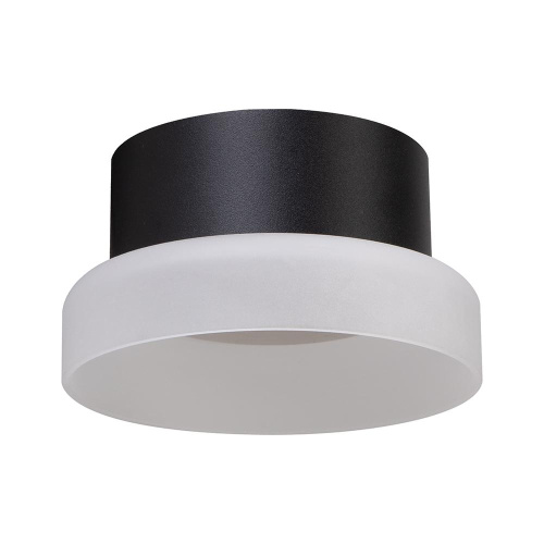 Светильник потолочный Feron HL460 Barrel OPAL 12W, 230V, GX53, черный Светильник потолочный Feron HL460 Barrel OPAL 12W, 230V, GX53, черный