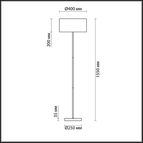 Торшер Lumion Nikki 3745/2F