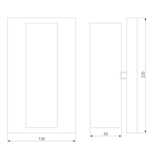 Настенный светильник Eurosvet 70142/2 латунь
