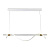 Подвесной светодиодный светильник Ambrella light Comfort LineTech FL5002