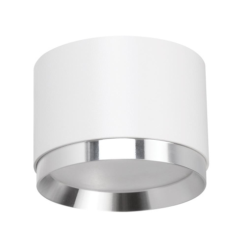 Светильник потолочный Feron Barrel DUET HL459  12W, 230V,GX53, белый + хром IP20