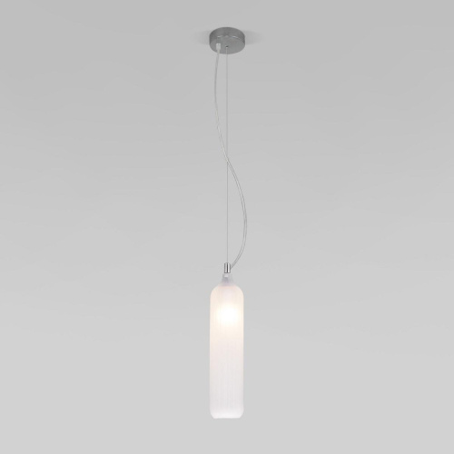 Подвесной светильник Eurosvet Siesta 50252/1 белый матовый Подвесной светильник Eurosvet Siesta 50252/1 белый матовый