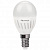 Лампа светодиодная Voltega E14 6.5W 4000К шар матовый VG1-G2E14cold6W-C 5722
