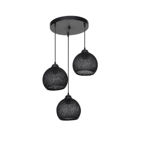 Подвесная люстра Toplight Lizbeth TL1612R-03BK Подвесная люстра Toplight Lizbeth TL1612R-03BK