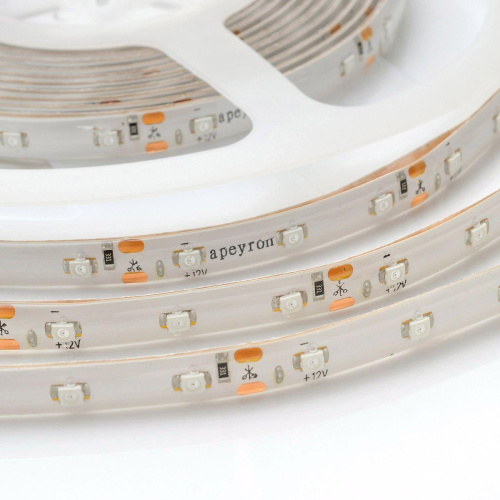Светодиодная влагозащищенная лента Apeyron 4,8W/m 60LED/m 3528SMD синий 5M 06BL Светодиодная влагозащищенная лента Apeyron 4,8W/m 60LED/m 3528SMD синий 5M 06BL