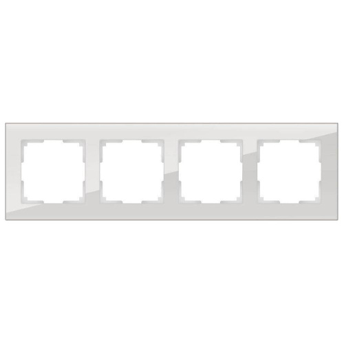 Рамка Werkel Favorit на 4 поста дымчатый WL01-Frame-04 4690389061332