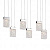 Подвесной светильник MD17090026-6D chrome