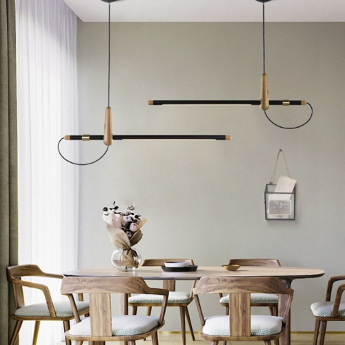 Подвесная Люстра Barcker Dark Wood By Imperiumloft