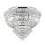 Потолочная люстра Ideal Lux Dubai PL24 Cromo 243566