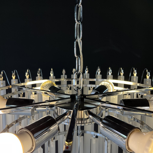 Люстра Eich Chandelier Nova 9 D65 Nickel By Imperiumloft